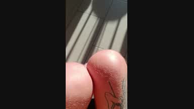 Legs and feet in sunlight