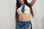 sexy and naughty schoolgirl
