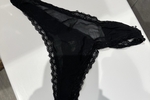 Wearing Black Panties