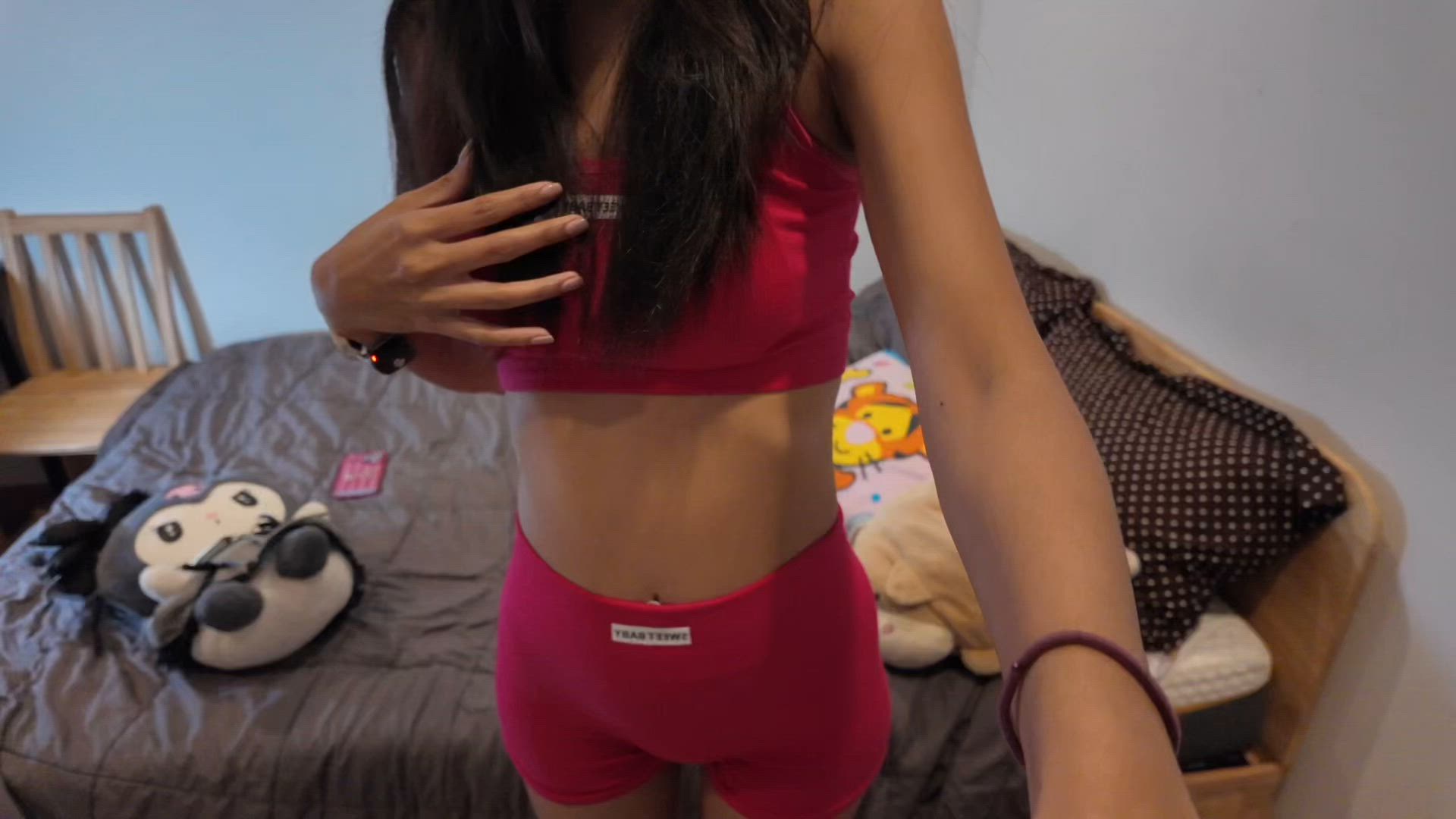 Nuch Touch Her Self Alone For You