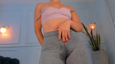 Squirt in m leggings
