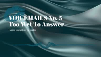 VOICEMAILS No. 5- Too Wet To Answer