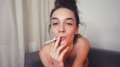 Smoking Pleasure Slow, Deep, and Addictive