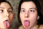 ❤ blair❤ for thumbs up you're gonna get a hot photo (our dream is to get 270 👍) ❤ — Ahegao with tongues !