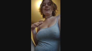 *NEW* teasing my boobs