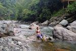 the river