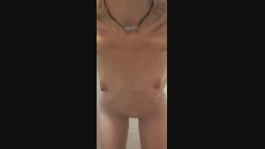 Feeling myself in the shower