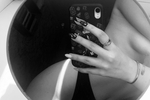 Black and white