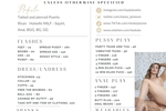 tip menu