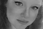 black and white