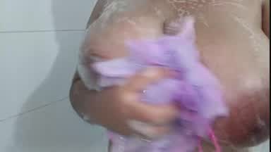 My tits with soap!!