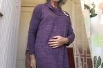 Purple dress