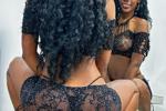 Mesh lingerie!🖤