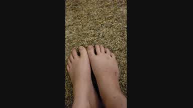 Dirty foot worship