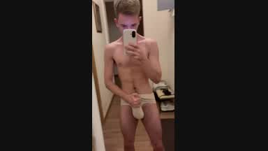 jerk off in panties and without