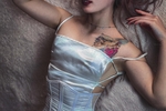 Girl from an old erotic movie