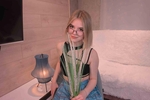 Me with flowers