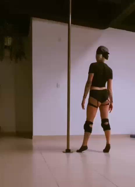 I love doing pole dancing