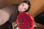 Me with flowers🥰