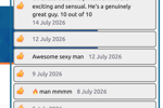 bi sexy guy, lovense hush is on, private is open, or password show, tip if you like. — Love your feedback