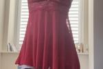 rosie — red body and stockings xx