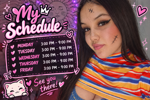 my schedule