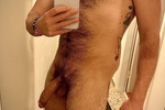 micha — Full body semi-soft cock