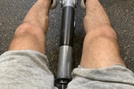 Legs at the gym