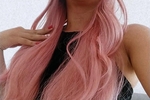 pink hair