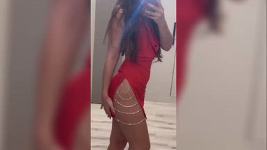 beatiful red dress