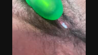 Watch me cum with my dildo