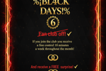 🖤%¡BL4CK DAYS!%🖤