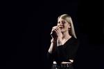 Me singing on stage