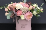 I will be very pleased to receive flowers from you
