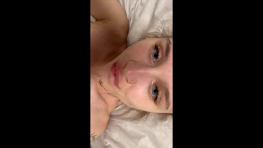 Ellen's naughty fingers in her panties
