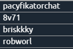 My favorite fans