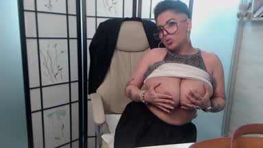 Topless tease