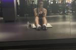Maya in the gym😊