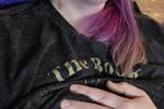 dirtyflirtythruple — Violet showing off her boobs