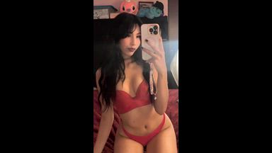 red lingerie