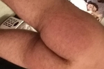 red ass after spanks