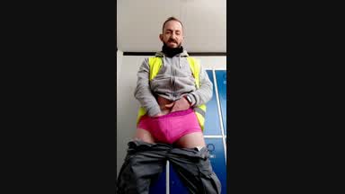 Jerking at locker room