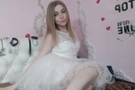 white dress