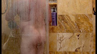 Butt In Shower