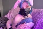 my breasts are tethered with nipple clamps
