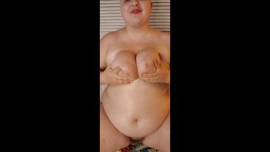 Oil Up Tits and Belly