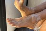 Tempting you with my feet