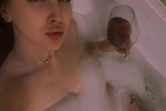 in a bath
