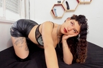 black outfit