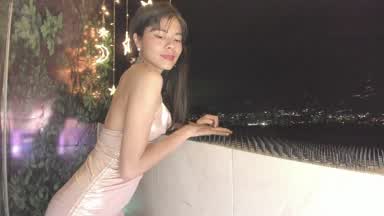 In the balcony